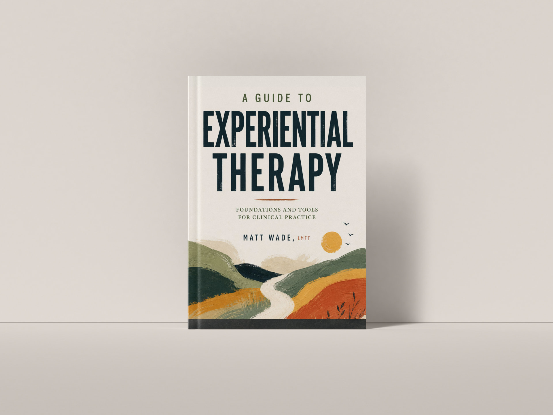 Book cover option A for A Guide to Experiential Therapy
